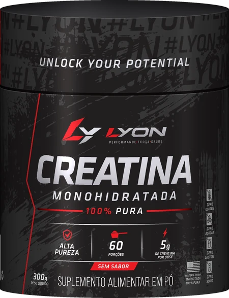 1 pote de Creatina LYON